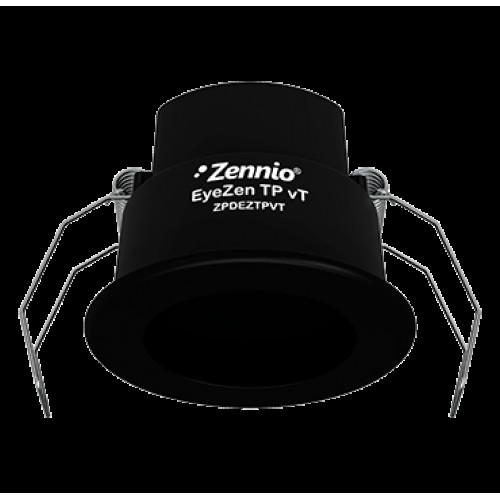 Zennio ZPDEZTPVTA Детектор движения KNX с датчиком яркости для потолочного монтажа EyeZen TP vT, цвет чёрный арт. ZPDEZTPVTA