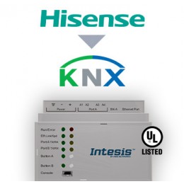 HISENSE VRF SYSTEMS TO KNX INTERFACE 16/64 UNITS