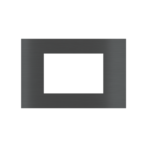 Прямоугольная плата глубокая (FF, 71 и 20 мм) (87x128) 1 окно (60x60) белый soft touch арт. EK-DRS-GAB