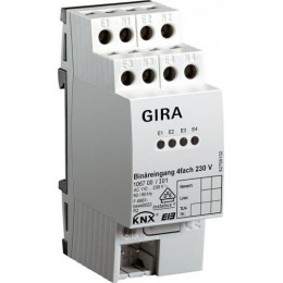GIRA 106700 Бинарный вход 4 канальный 230 В арт. 106700