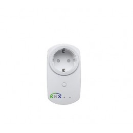 KNX RF+ SOCKET 1-FOLD, 16A, 230VAC WITH ACTIVE POWER MEASUREMENT