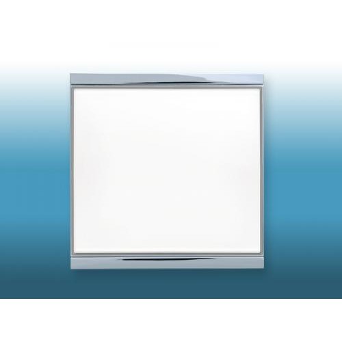 Elsner M1-T-GE-WT Кнопочный выключатель Corlo M1-T, 1x канальный (1 кнопка), NTC сенсор, белое стекло, металлическая хромированная глянцевая окантовка арт. M1-T-GE-WT