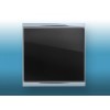 Elsner M1-T-GE-BL Кнопочный выключатель Corlo M1-T, 1x канальный (1 кнопка), NTC сенсор, стекло чёрное, металлическая хромированная матовая окантовка арт. M1-T-GE-BL