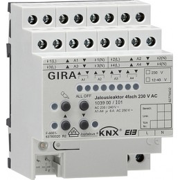 Gira 103900 Реле/устройство управления жалюзи Instabus KNX/EIB арт. 103900