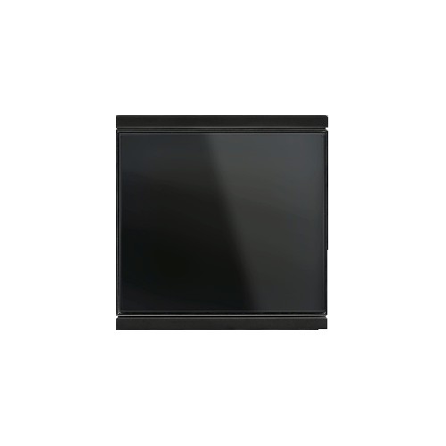 Elsner M1-T-BLE-BL Кнопочный выключатель Corlo M1-T, 1х-канальный (1 кнопка), NTC сенсор, чёрное стекло, черная матовая окантовка арт. M1-T-BLE-BL
