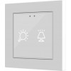 Zennio ZVI-F55X2 Выключатель сенсорный KNX Flat 55 X2, 2-кнопочный, цвет на выбор арт. ZVI-F55X2 (снято с производства, замена арт. ZVIF55X2V2)