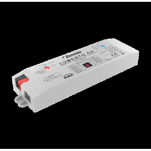 Zennio ZDI-RGBCC4 Контроллер LED ламп KNX LUMENTO, управление LED постоянным током, 4-канальный (RGB) арт. ZDI-RGBCC4