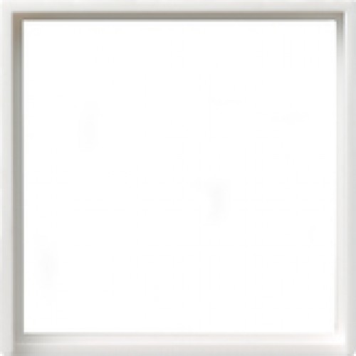 adapter
  fr. square 50 x 50 mm System 55 p.white арт. 028203