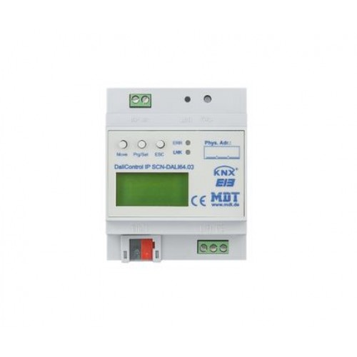 KNX DALICONTROL IP GATEWAY DALI64 WITH WEBINTERFACE