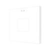 Zennio ZVIF1V2W Выключатель сенсорный KNX Flat 1 V2, 1-кнопочный, LED индикация, цвет белый арт. ZVIF1V2W (снято с производства)