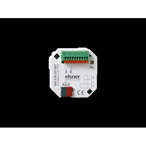 Elsner KNX-S-B2-UP-230VAC Актуатор жалюзи KNX, 1х-канальный, управление 230В~ арт. KNX-S-B2-UP-230VAC
