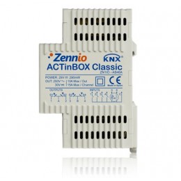 Zennio ZN1IO-AB46 Многофункциональный привод 4Out10A 6In ACTinBOX CLASSIC арт. ZN1IO-AB46