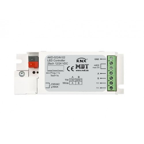 KNX LED CONTROLLER 2CH 3/6A