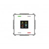 63MM KNX PUSH BUTTON SMART 4-FOLD WITH COLOUR DISPLAY WHITE (GLOSS) WITHOUT TEMPERATURE SENSOR