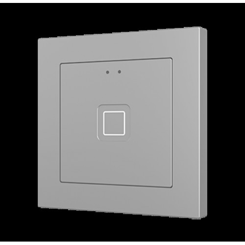 Zennio ZVIT55X1S Выключатель сенсорный KNX Tecla 55 X1, цвет серебряный арт. ZVIT55X1S (снято с производства)