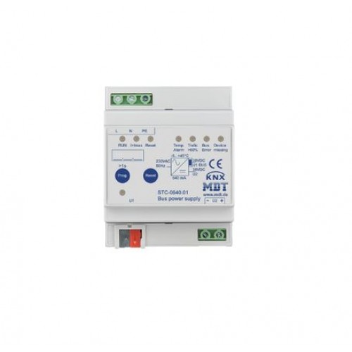 KNX POWER SUPPLY WITH DIAGNOSTIC FUNCTION 640MA - STC-0640.01