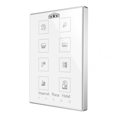 Zennio ZN1VI-TPTMD8 KNX Емкостный сенсорный переключатель Touch-MyDesign арт. ZN1VI-TPTMD8 (снято с производства, замена арт. ZVI-TMDP8)
