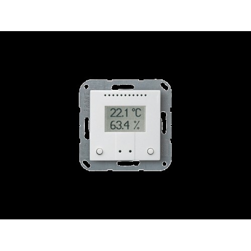 Elsner 70358 KNX T-B-UP, белый Датчик температуры KNX с дисплеем и кнопками арт. 70358