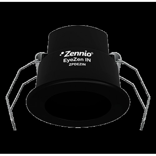 Zennio ZPDEZIN Детектор движения с датчиком яркости для потолочного монтажа EyeZen В, цвет чёрный арт. ZPDEZIN-A