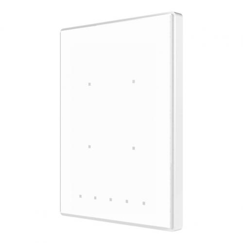 Zennio ZVI-TMDP4-PW Выключатель сенсорный KNX Touch-MyDesign Plus, 4-кнопочный арт. ZVI-TMDP4-PW (снято с производства)