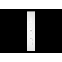 Панель Barchetto 6, окрашенный эффект, плоские кнопки арт. 61111-06-PEF