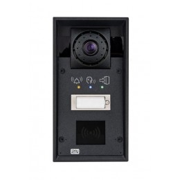 2N® IP Force - 1 кнопка,
  HD камера, пиктограммы, подготовка к считывателю карт арт. 9151101CHRPW