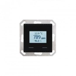Elsner KNX AQS/TH-UP Touch BL Датчик температуры, влажности и качества (CO2) воздуха арт. KNX AQS/TH-UP Touch BL