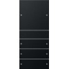 Gira 2184005 Комплект клавиш, 4 шт. (1+3), чёрный, матовый арт. 2184005