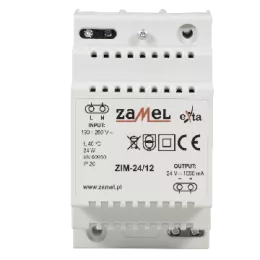 ZIM-24/12 - SWITCHED-MODE POWER SUPPLY 24V DC 1.0A