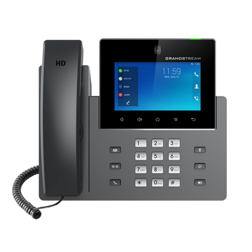 Мультимедийный IP-телефон GXV
  3350 с 5-дюймовым цифровым цветным ЖК-дисплеем, Android, Wifi, PoE арт. 1120111EU