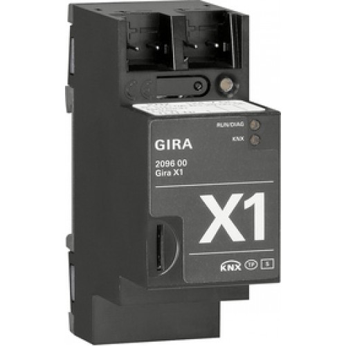 Gira X1 209600 KNX Server Сервер визуализации для мобильных оконечных устройств и логический модуль арт. 209600