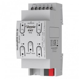 Zennio ZCL-4HT24 HeatingBOX 24V 4X / Контроллер отопления KNX, 4 канала, 24 VAC/DC арт. ZCL-4HT24