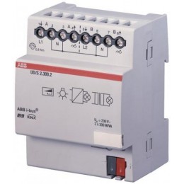 ABB UD/S2.300.2 Светорегулятор универсальный, 2х300Вт арт. UD/S2.300.2