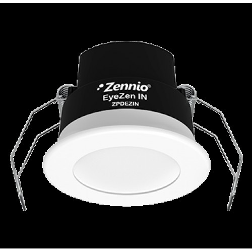 Zennio ZPDEZIN-W Детектор движения с датчиком яркости для потолочного монтажа EyeZen В, цвет белый арт. ZPDEZIN-W