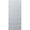 Gira 218426 Комплект клавиш, 4 шт. (1+3), серый алюминиевый арт. 218426