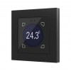 Zennio ZVI-F55D Flat 55 Display / Выключатель KNX сенсорный с дисплеем (стандарт рамки 55x55мм), цвет чёрный арт. ZVI-F55D-A (снято с производства)