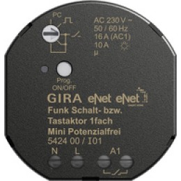 WL
  swit./m-c act. 1-g Mini zero-volt. Gira eNet арт. 542400
