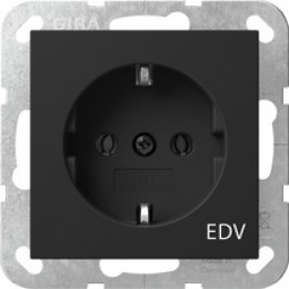 SCHUKO
  impr.EDV System 55 black m арт. 4458005