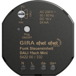 WL
  ctrl.unit DALI 1-g Mini Gira eNet арт. 542200