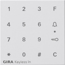 top
  keypad System 55 p.white m арт. 851327