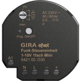 WL
  ctrl.unit 1 - 10 V 1-g Mini Gira eNet арт. 542100