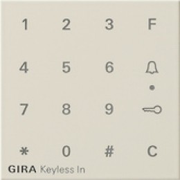 top
  keypad System 55 cr.white арт. 851301