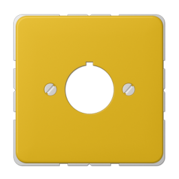 Adattatore per apparecchi di comando con 22,5 mm O, giallo арт. 564GE