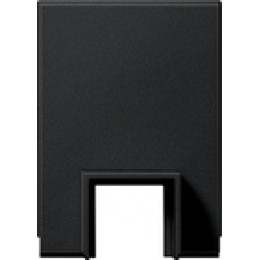 adapter
  cab.entry chan. 15 x 15 mm System 55 black m(lac.) арт. 1069005