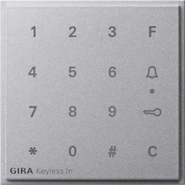 top
  keypad Gira TX_44 c.alum. арт. 851365