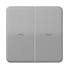Copritasti con frecce per Switch e pulsante veneziane, grigio арт. CD595PGR