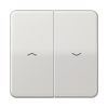 Copritasti con frecce per Switch e pulsante veneziane, grigio chiaro арт. CD595PLG
