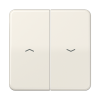 Copritasti con frecce per Switch e pulsante veneziane, bianco арт. CD595PBF