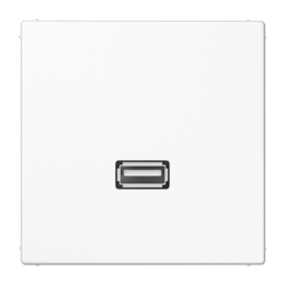 Connettore USB per il programma LS (comprensivo di supporto ad anello, fissaggio a vite), bianco alpino арт. MALS1122WW