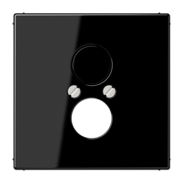 Adattatore (fissagio a vite) per due prese piccole (prese per altoparlanti), nero арт. LS962SW